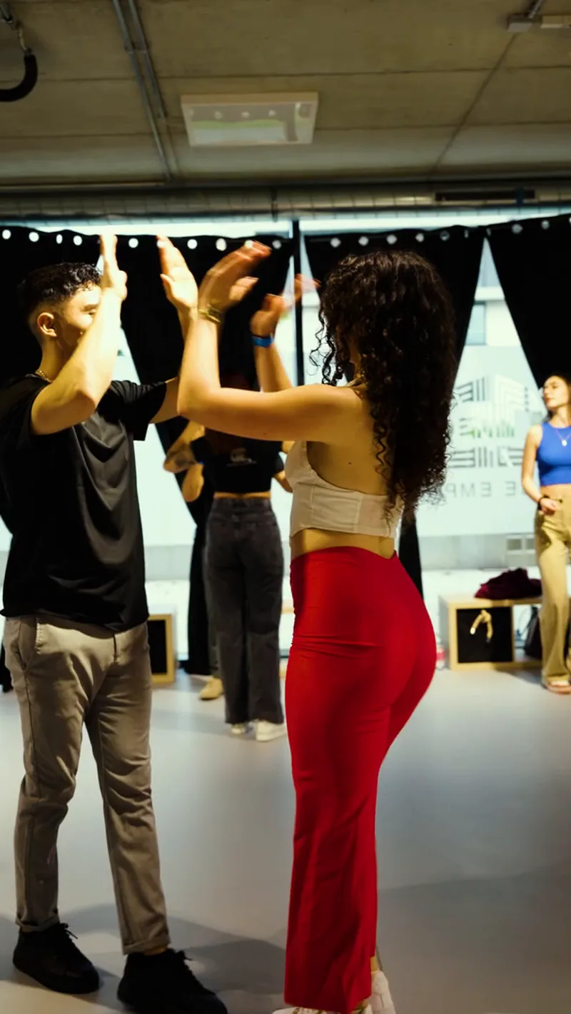 Tänzerin bei einem Dance-Empire-Event